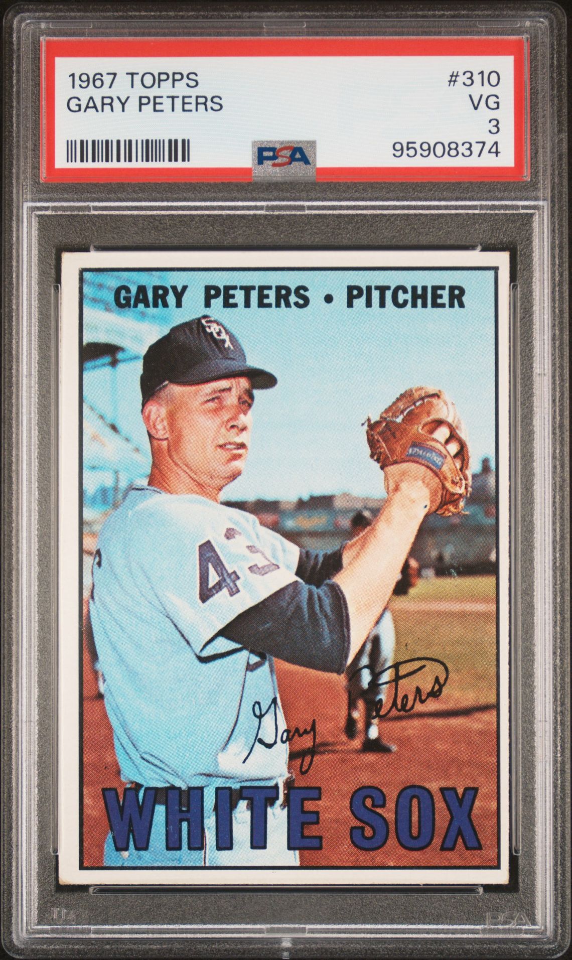 1967 Topps TOPPS #310 Gary Peters front