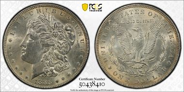 1885 $1 MS63