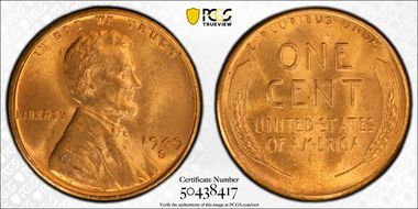 1949-S 1C MS65RD