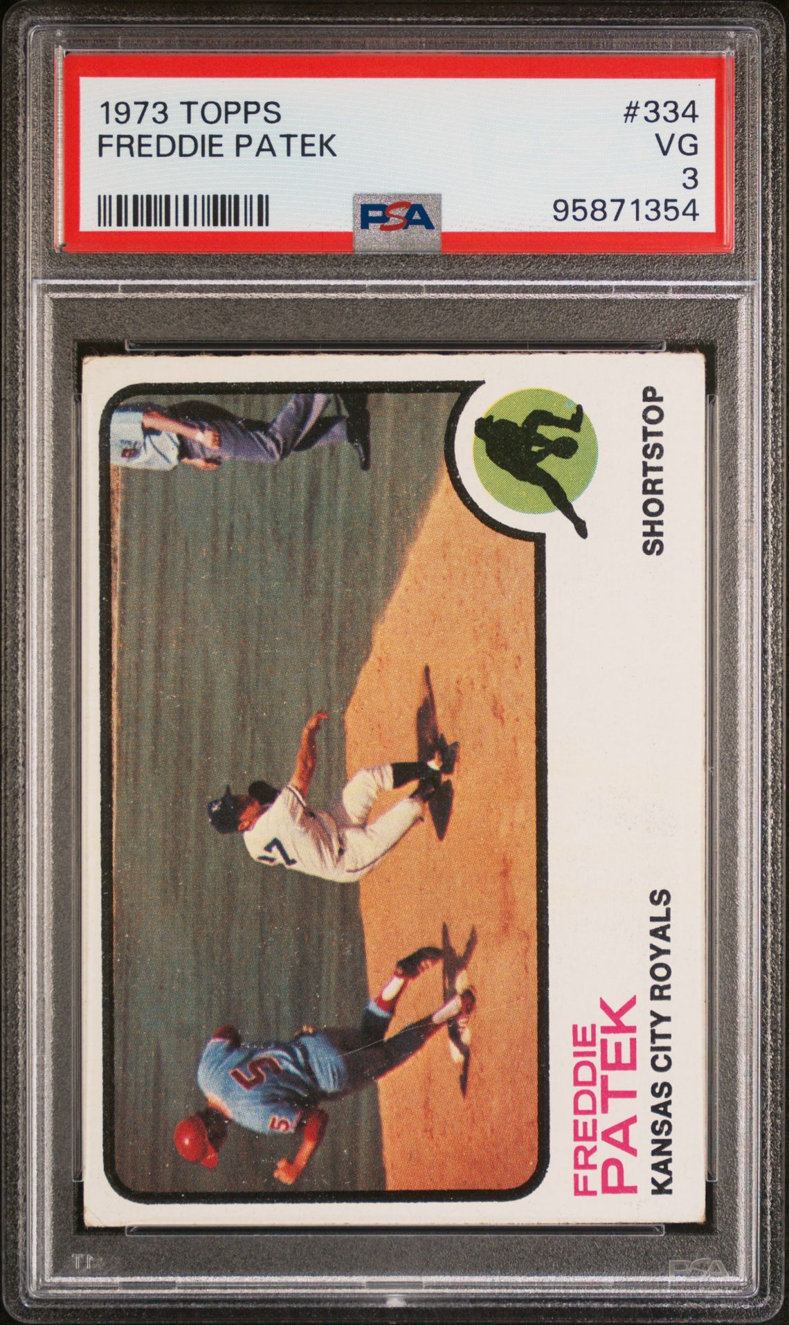 1973 Topps TOPPS #334 Freddie Patek front