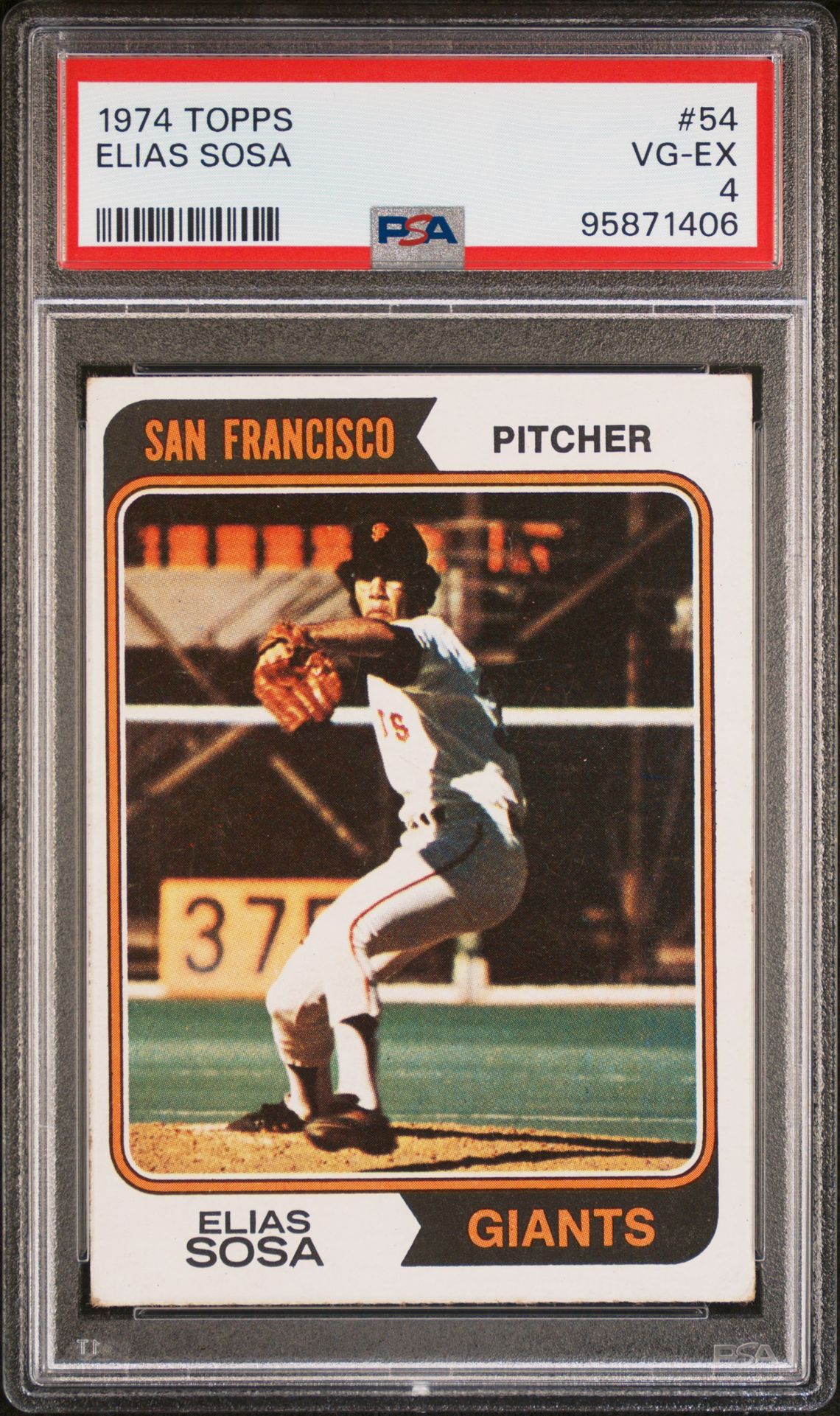 1974 Topps TOPPS #54 Elias Sosa front