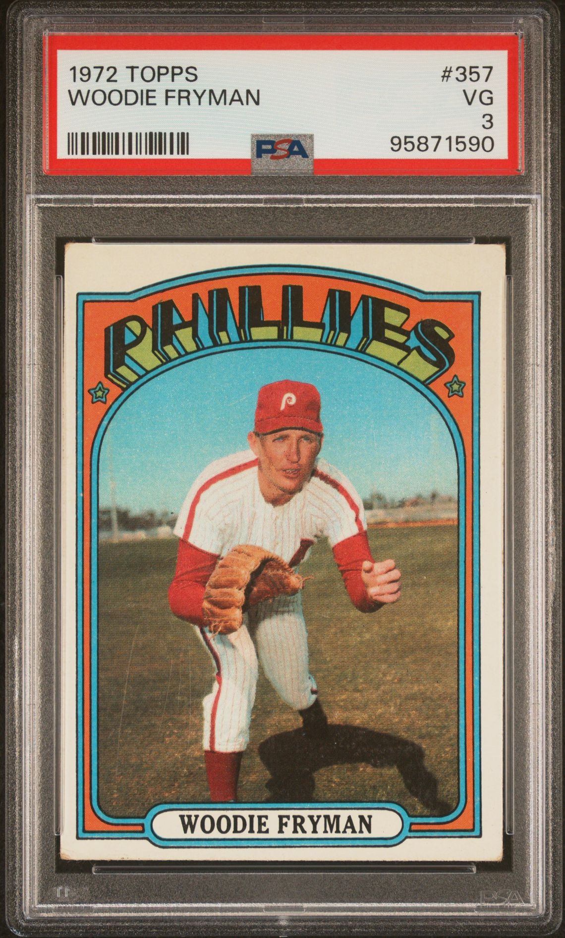 1972 Topps TOPPS #357 Woodie Fryman front