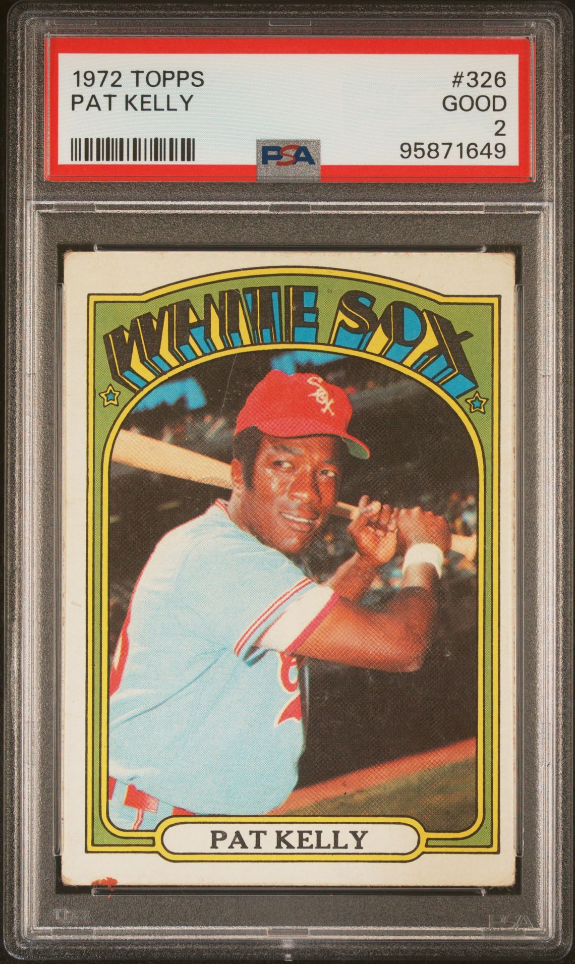 1972 Topps TOPPS #326 Pat Kelly front
