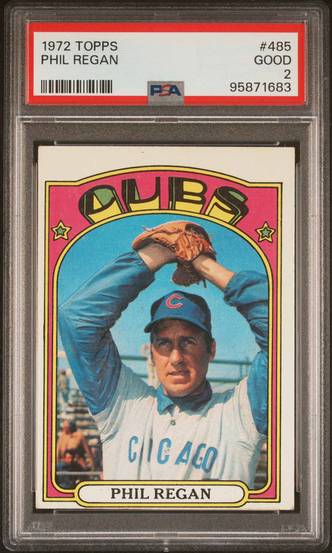 1972 Topps TOPPS #485 Phil Regan front