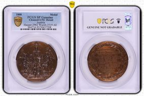 1888 Medal Hauser-2962 Wurzb-2519 AE SP1