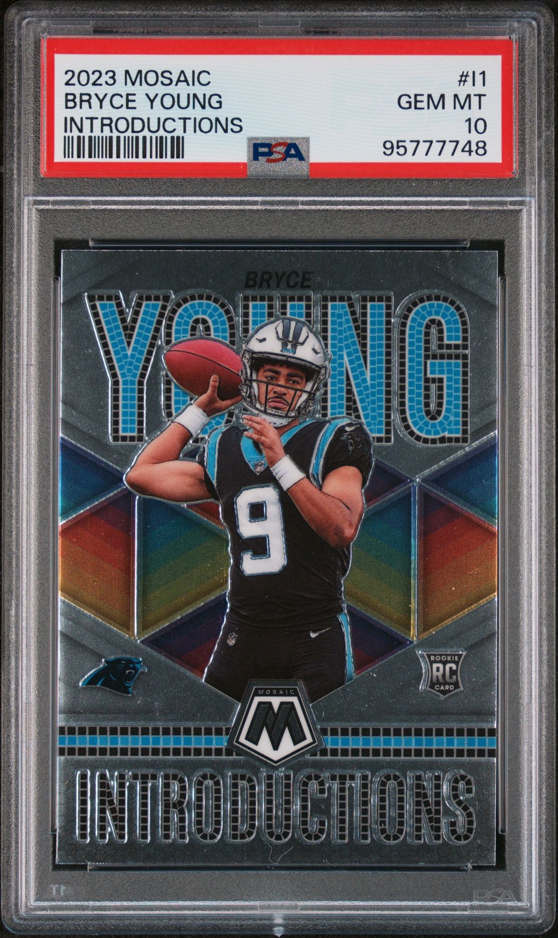 2023 Panini PANINI MOSAIC INTRODUCTIONS #I1 Bryce Young front
