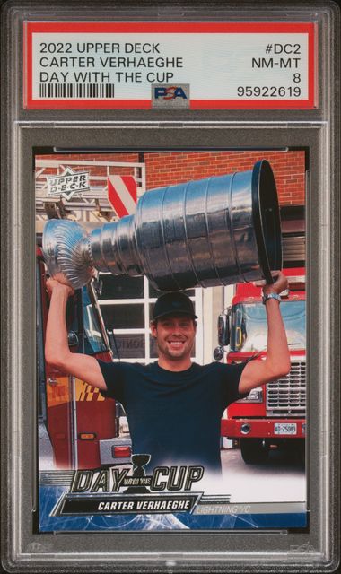 2022 Upper Deck Upper Deck Day With The Cup #DC2 Carterverhaeghe front