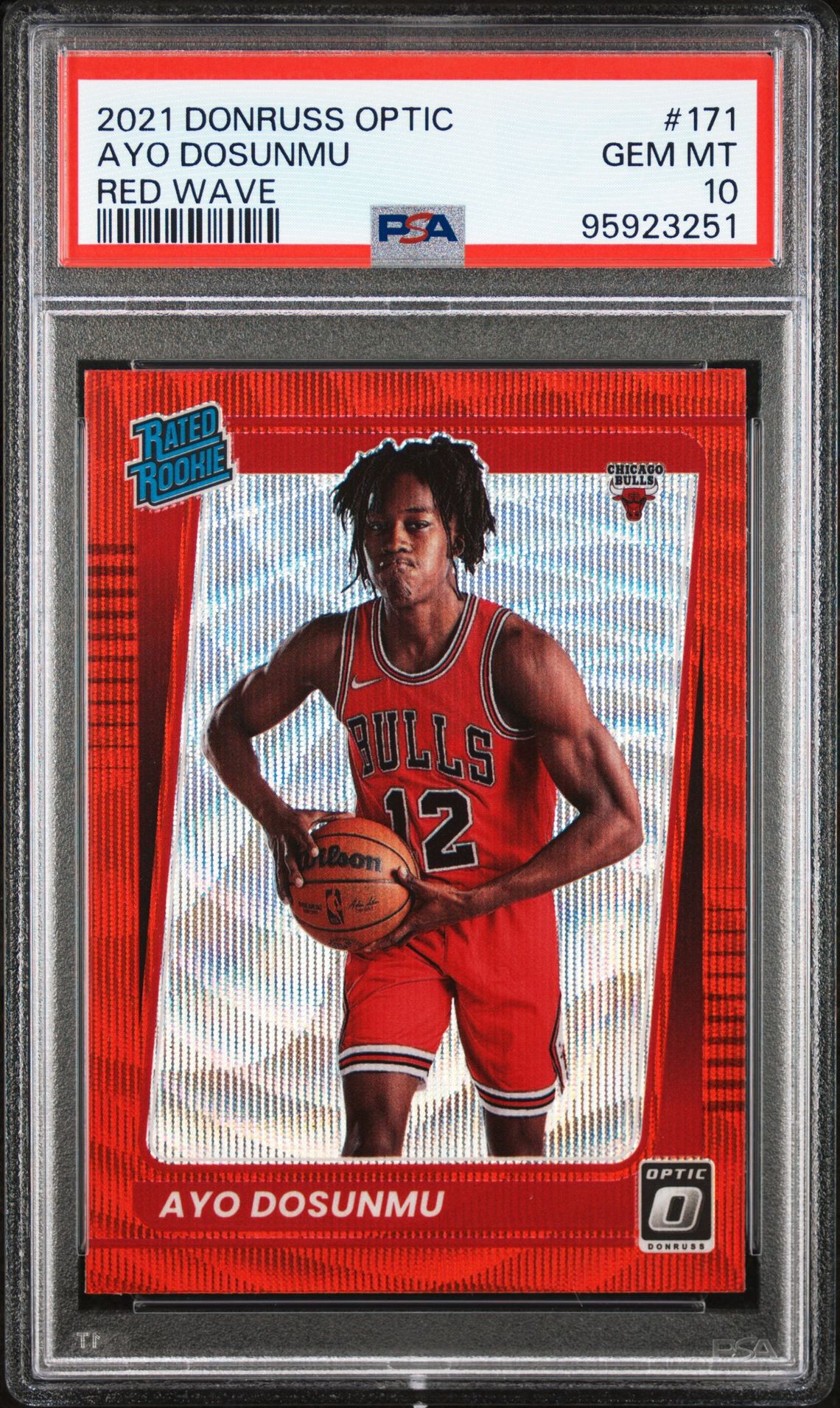 2021 Panini PANINI DONRUSS OPTIC TARGET BOX SET #171 Ayo Dosunmu front