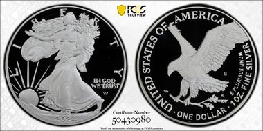 2024-S $1 Silver Eagle First Strike PR70DCAM