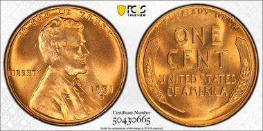 1951-D 1C DDO FS-101 MS66RD