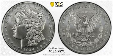 2024 $1 Morgan Dollar MS69
