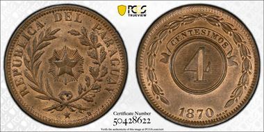 1870 4C Shaw MS64RB