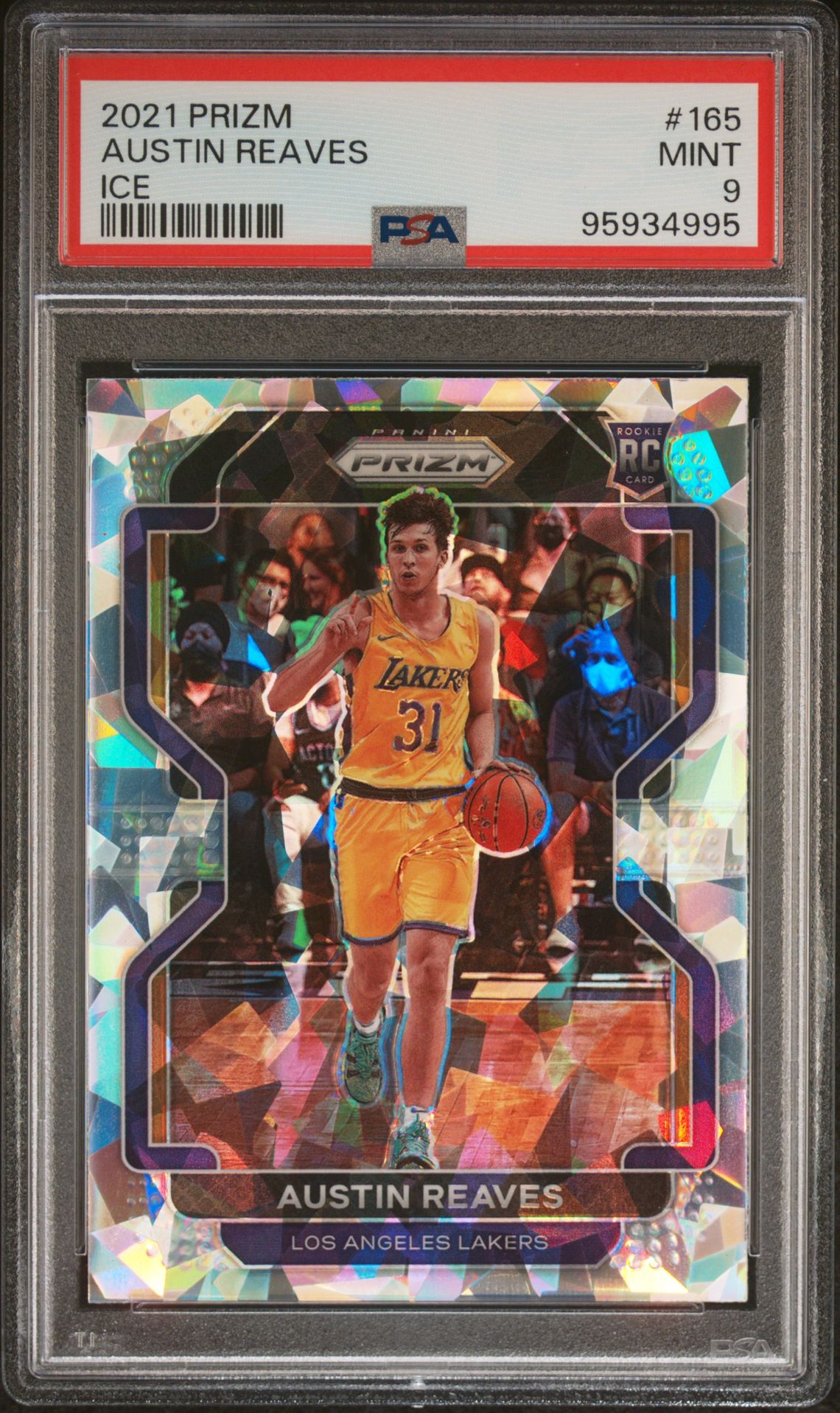 2021 Panini PANINI PRIZM ICE #165 Austin Reaves front