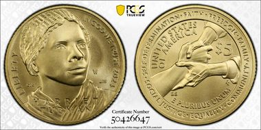 2024-W $5 Harriet Tubman MS70