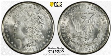 1921-S $1 MS65
