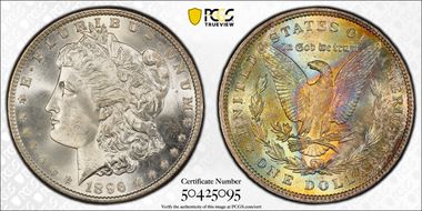 1896 $1 MS67