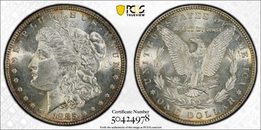 1885 $1 MS63