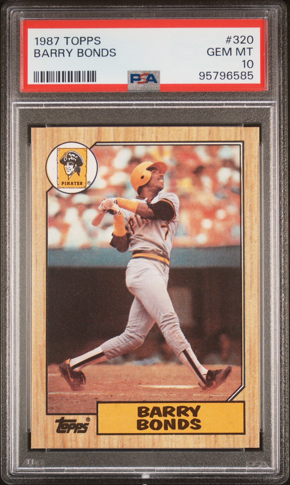1987 Topps TOPPS TIFFANY #320 Barry Bonds front