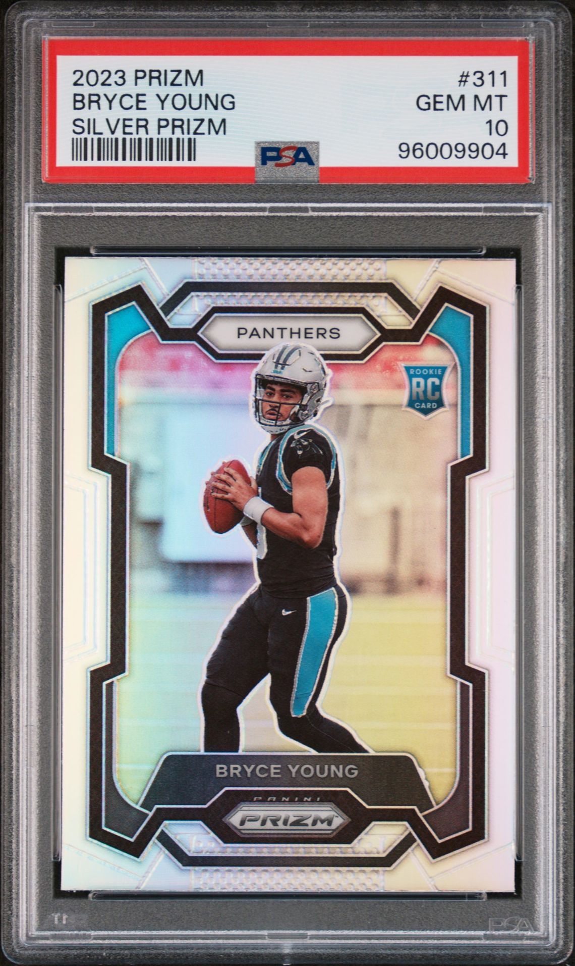 2023 Panini Prizm Bryce Young #311 (Silver Prizm) Gem Mt 10 front