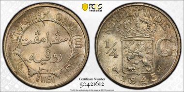 1945-S 1/4 G MS66
