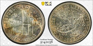1952 10C Republic MS64