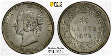 1873 50C XF45