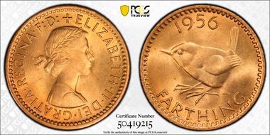 1956 1/4D S-4159 MS66RD