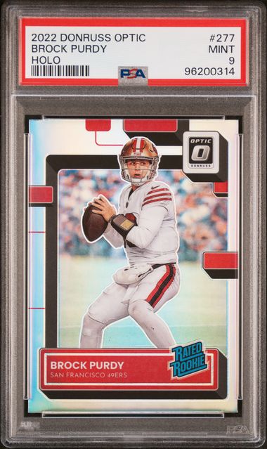 2022 Panini Donruss Optic Base #277 Brock Purdy front