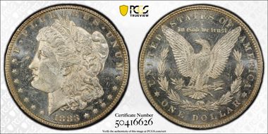 1883 $1 MS62DMPL