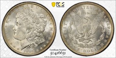 1889 $1 MS63
