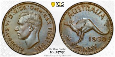 1950 Y. (p) 1D PR63BN