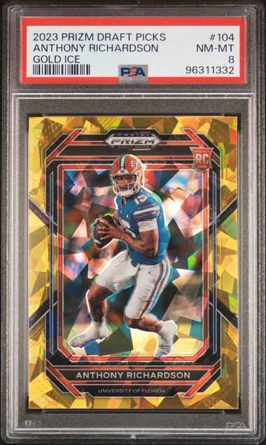 2023 Panini Prizm Gold #104 Anthony Richardson front