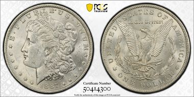 1887/6-O $1 MS62