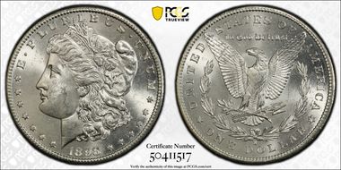 1898-S $1 MS64