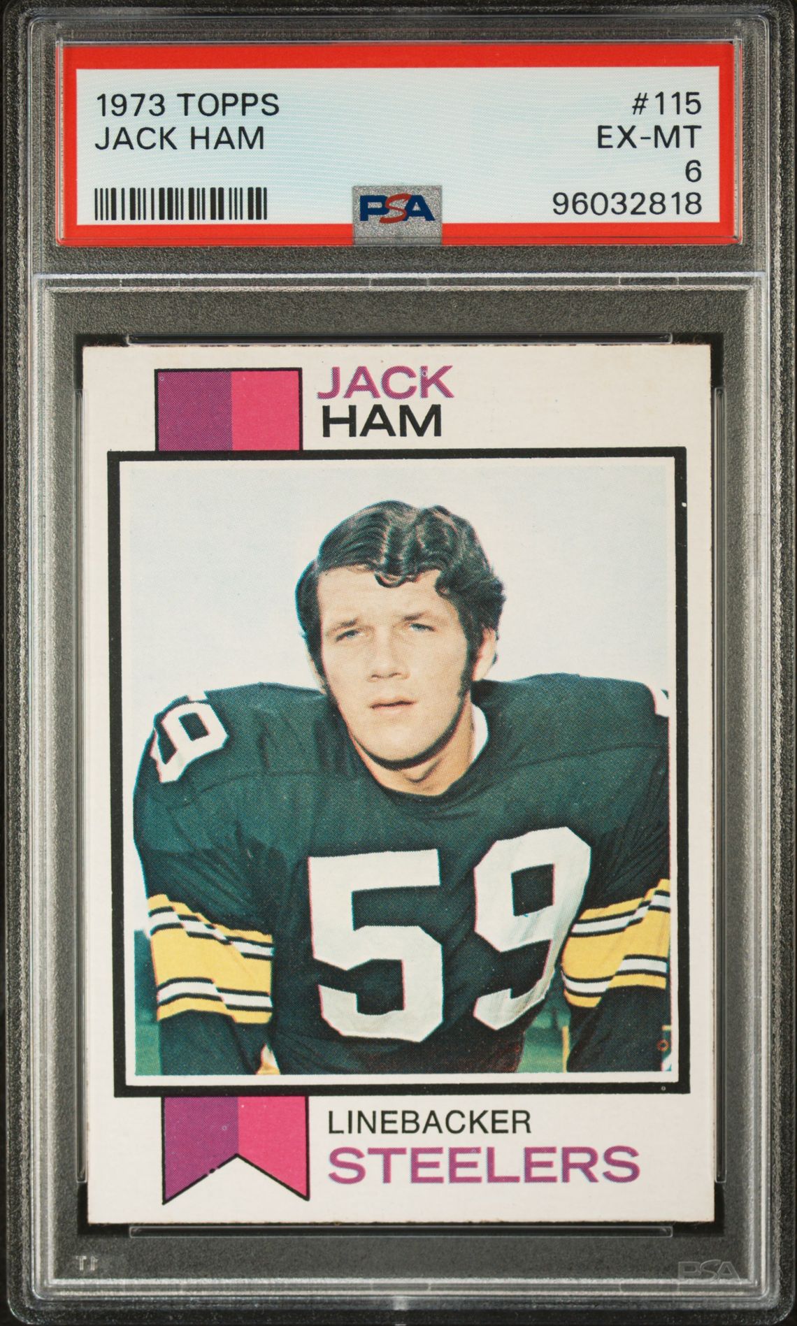 1973 Topps TOPPS #115 Jack Ham front
