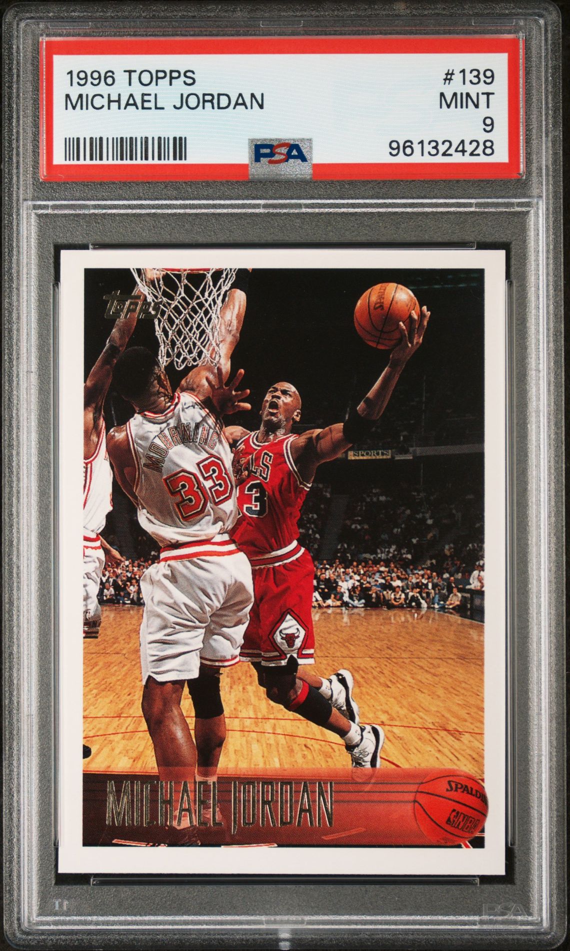 1996 Topps TOPPS #139 Michael Jordan front