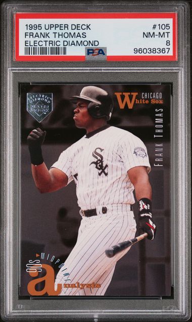 1995 Upper Deck ELECTRIC DIAMOND #105 Frank Thomas front