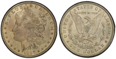 1887/6-O $1 AU53