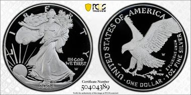 2024-W  $1 Silver Eagle PR69DCAM