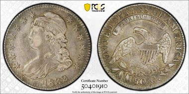 1832 50C Small Letters N1