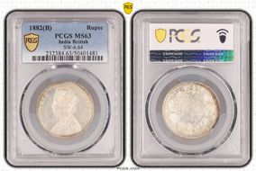 1882(B) Rupee SW-6.64 MS63