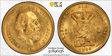 1888 10 G KM-106  Au MS64