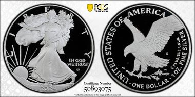 2024-S $1 Silver Eagle First Strike PR69DCAM