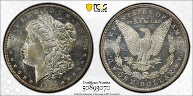 1895-O $1 MS61DMPL