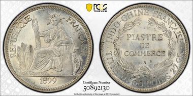 1899-A Piastre Lec-281 MS61