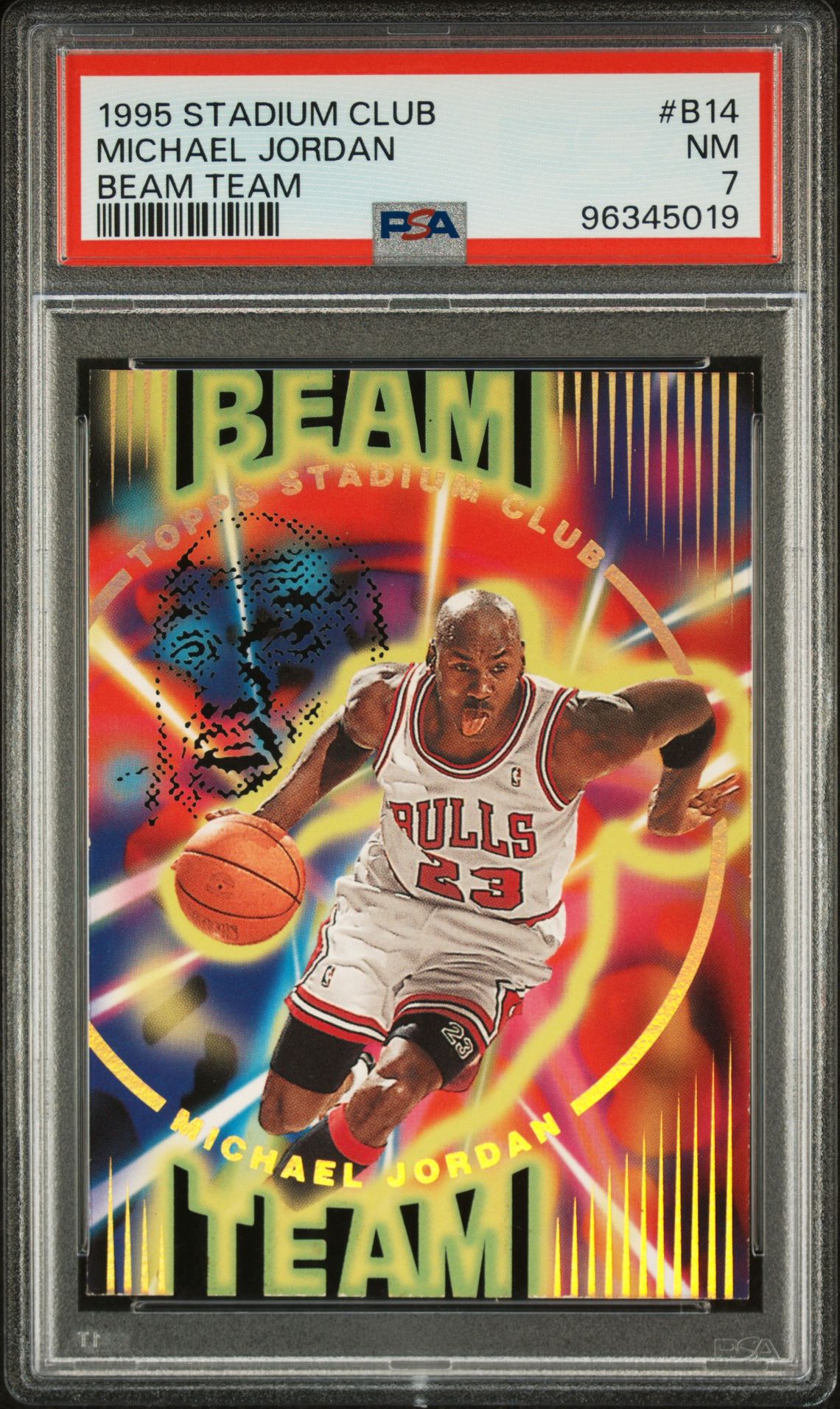 1995 Topps Topps Stadium Club #B14 Michael Jordan front