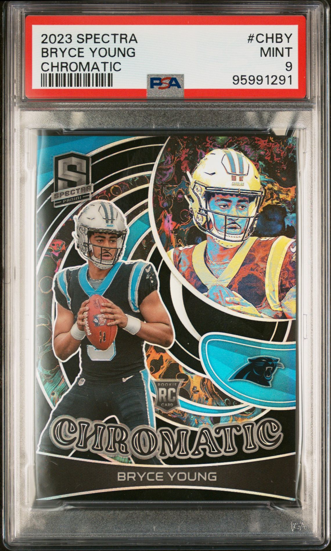 2023 Panini PANINI SPECTRA CHROMATIC #CHBY Bryce Young front