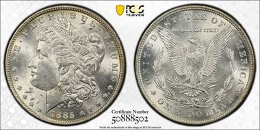 1885 $1 MS61