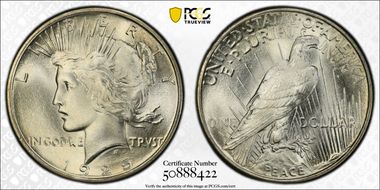 1925 $1 MS67+