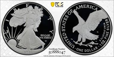 2024-S $1 Silver Eagle First Strike PR70DCAM